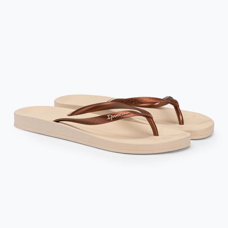 Japonki damskie Ipanema Anat Tan beige/copper 4