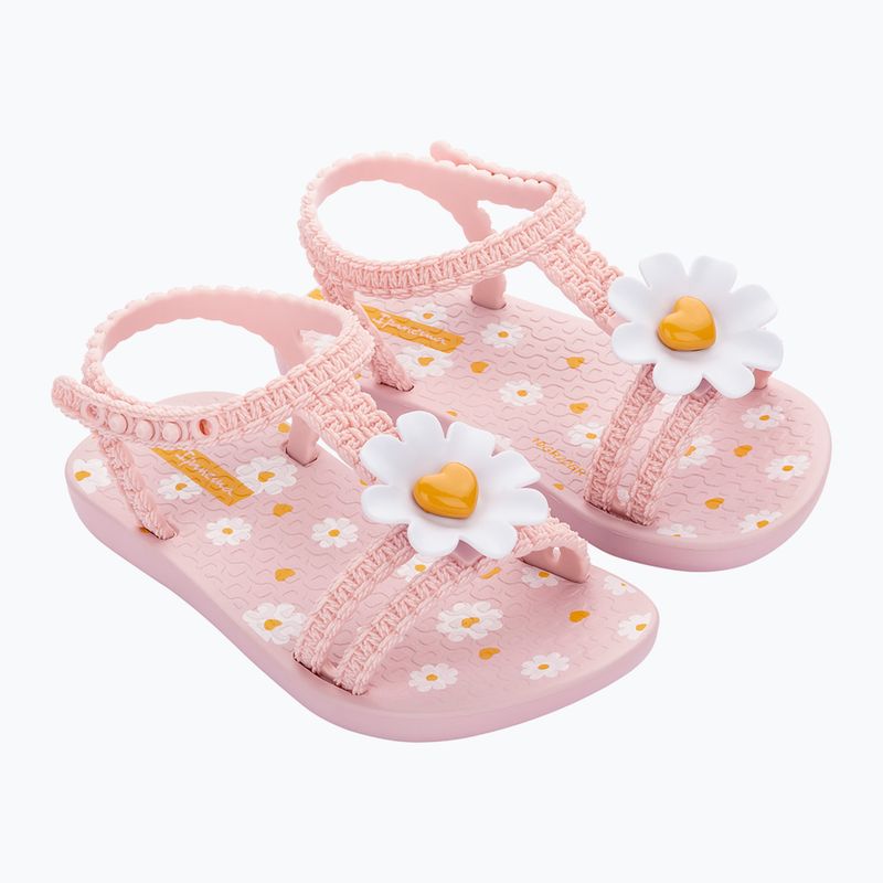 Sandały dziecięce Ipanema Daisy Baby pink/yellow
