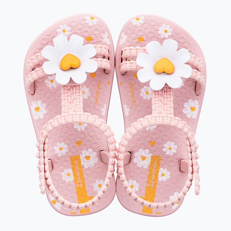 Sandały dziecięce Ipanema Daisy Baby pink/yellow 2