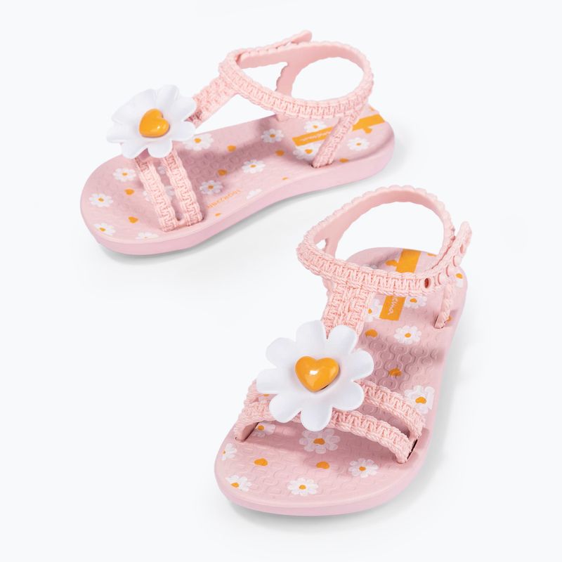 Sandały dziecięce Ipanema Daisy Baby pink/yellow 3