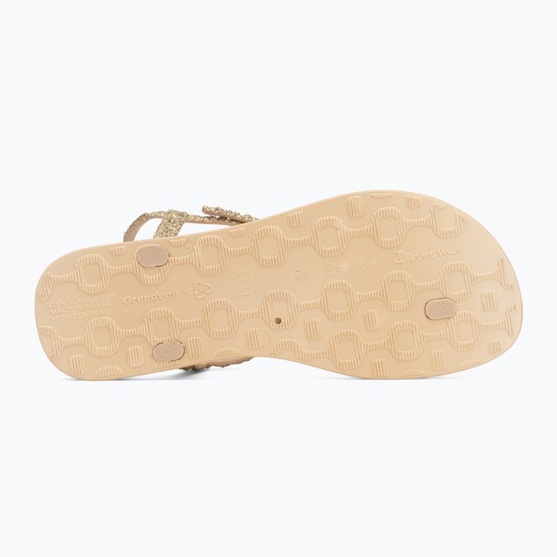Sandały damskie Ipanema Class Brilha beige/gold 4