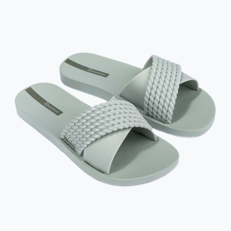 Klapki damskie Ipanema Street II green 9