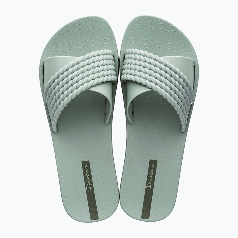 Klapki damskie Ipanema Street II green 11