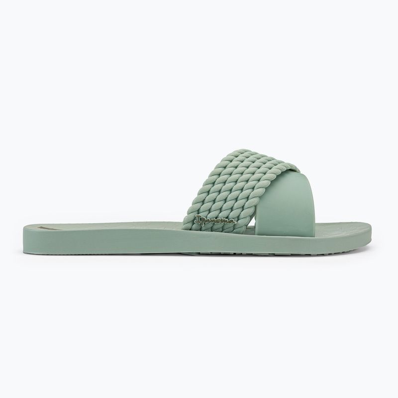 Klapki damskie Ipanema Street II green 2