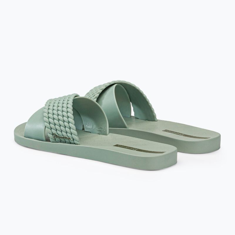 Klapki damskie Ipanema Street II green 3