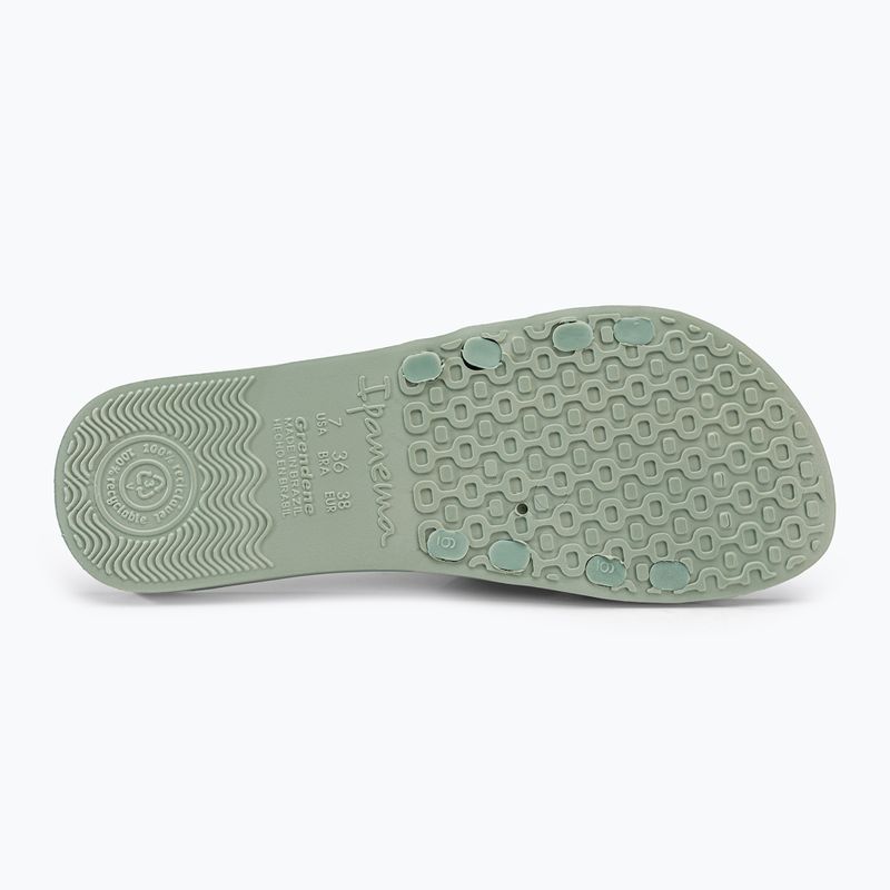 Klapki damskie Ipanema Street II green 5