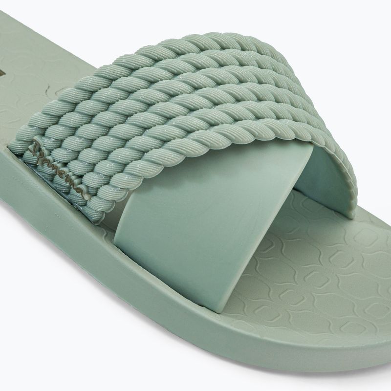 Klapki damskie Ipanema Street II green 7