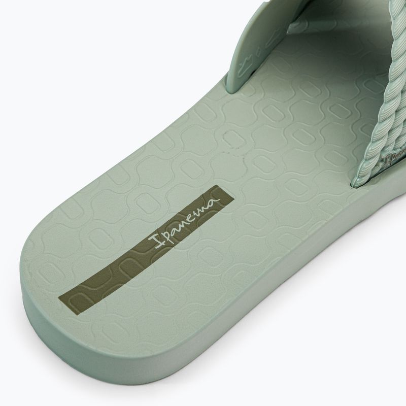 Klapki damskie Ipanema Street II green 8