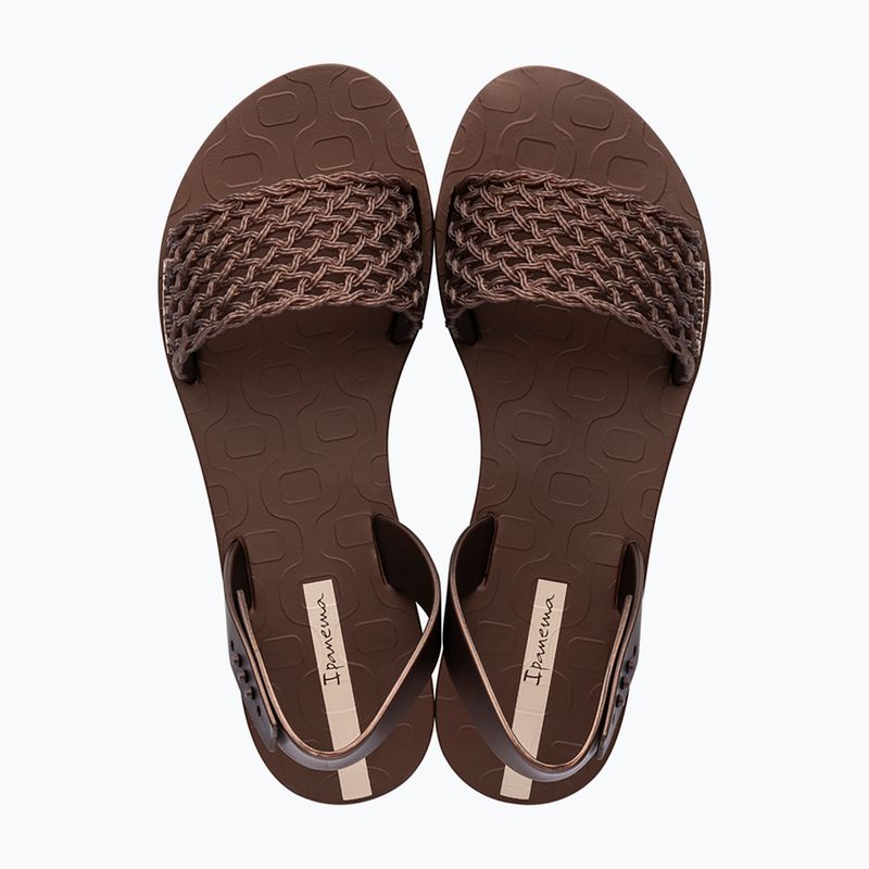 Sandały damskie Ipanema Breezy Sandal brown/bronze 11