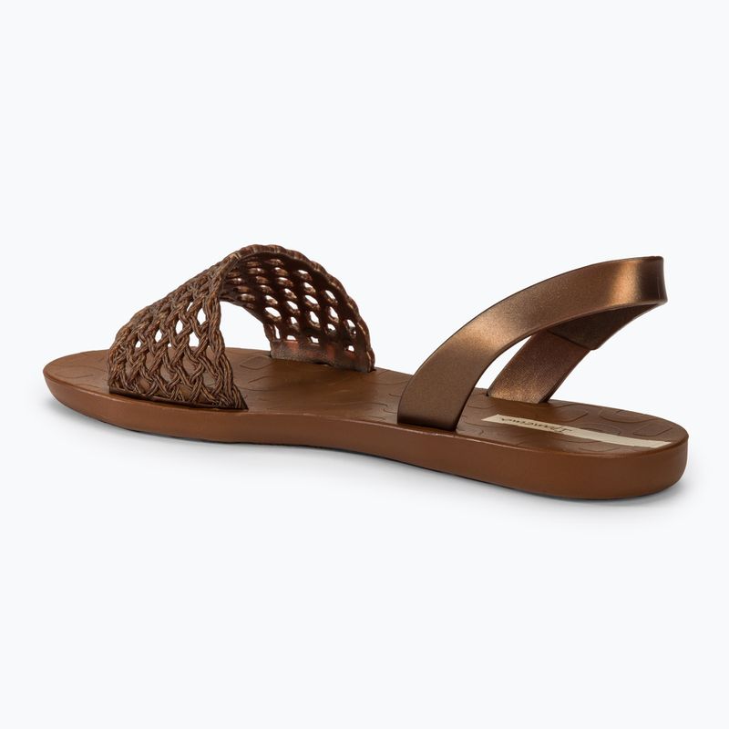 Sandały damskie Ipanema Breezy Sandal brown/bronze 3