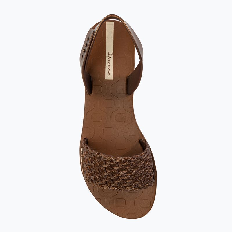 Sandały damskie Ipanema Breezy Sandal brown/bronze 5