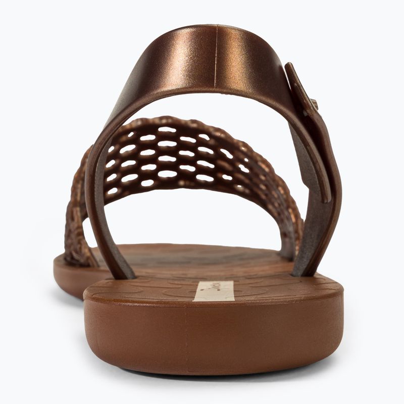 Sandały damskie Ipanema Breezy Sandal brown/bronze 6