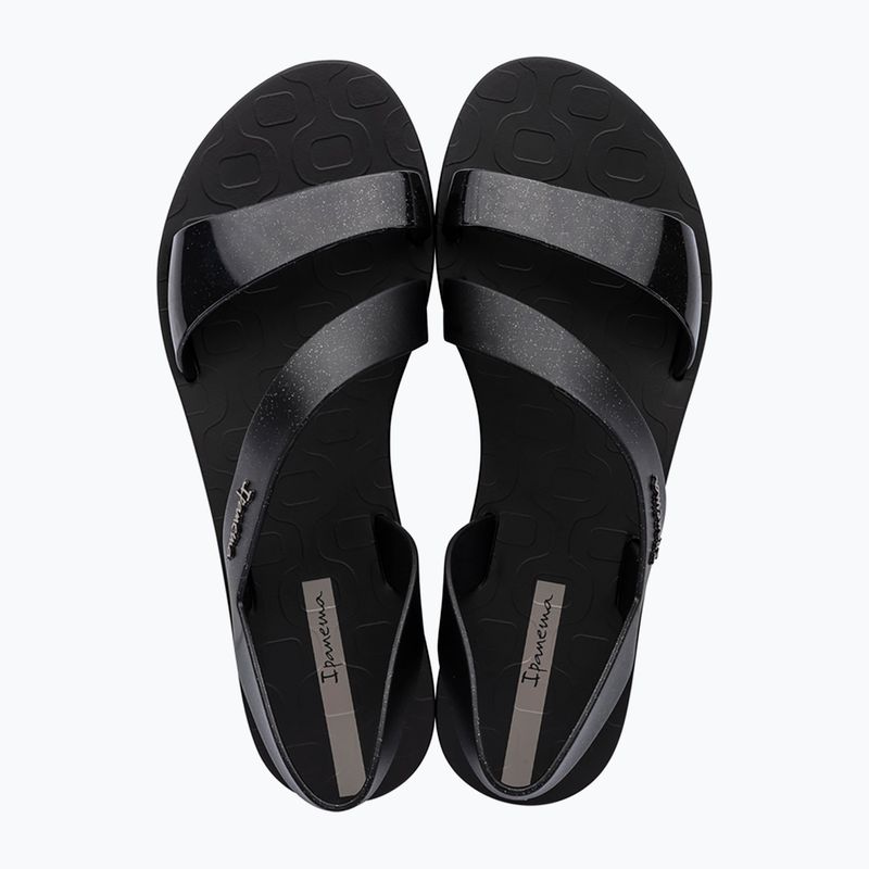 Sandały damskie Ipanema Vibe black/glitter black 10