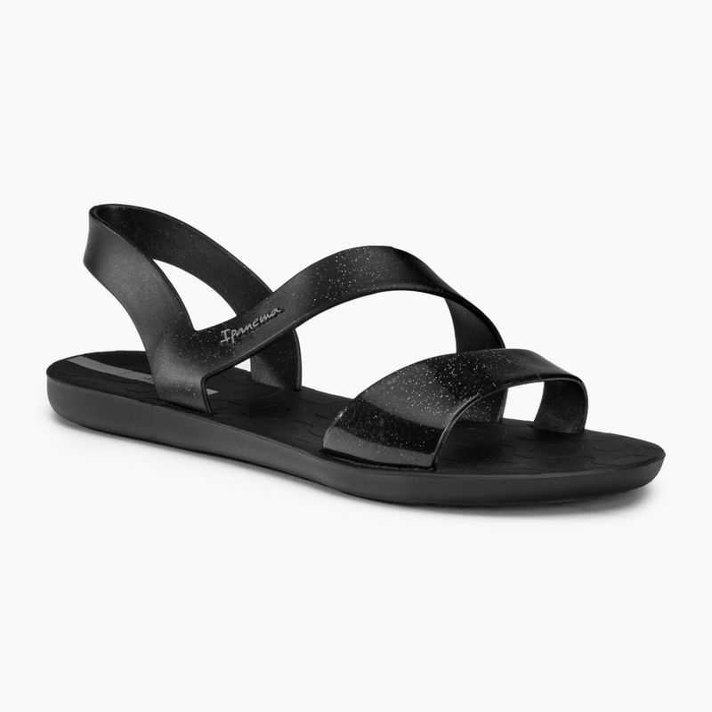Sandały damskie Ipanema Vibe black/glitter black