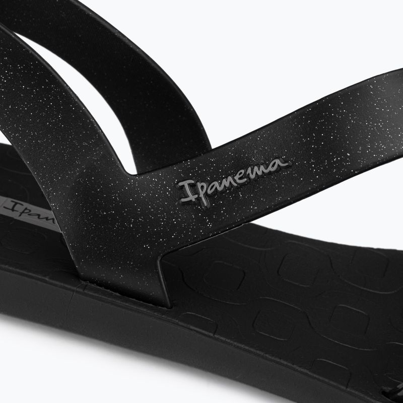 Sandały damskie Ipanema Vibe black/glitter black 9
