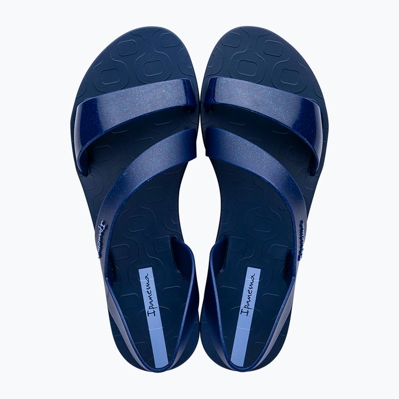 Sandały damskie Ipanema Vibe blue/glitter blue 11