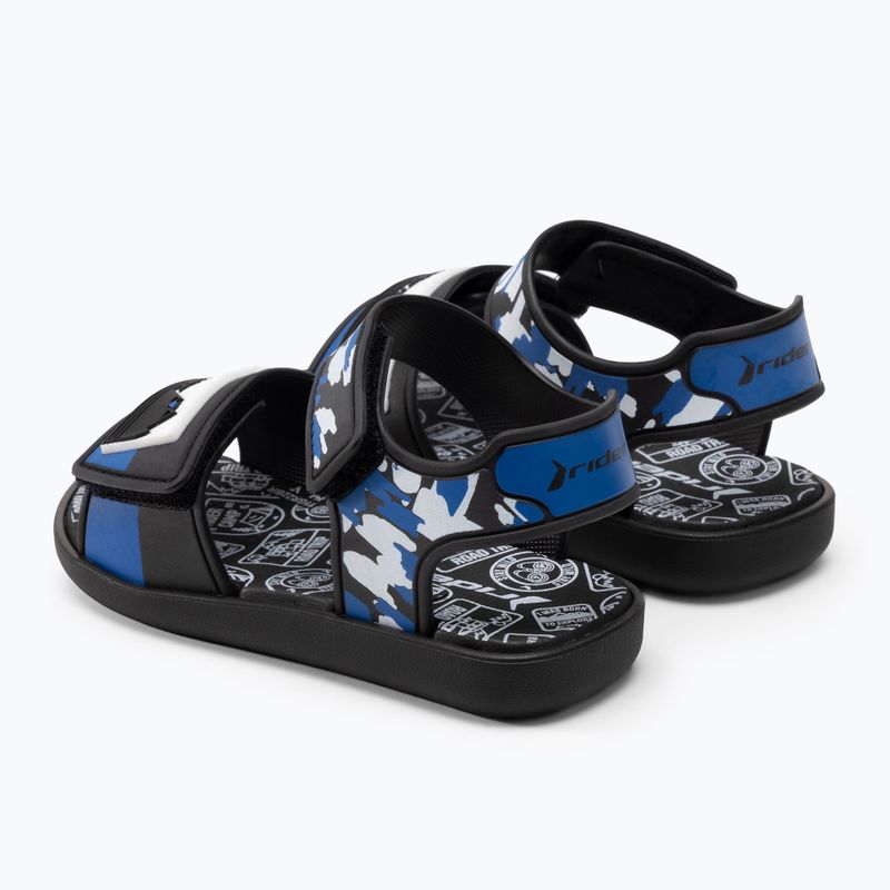 Sandały dziecięce RIDER Rt I Papete Baby black/blue/white 3