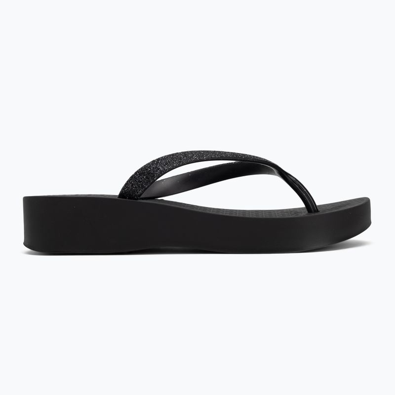 Japonki damskie Ipanema Mesh Chic Plat black/glitter black 2