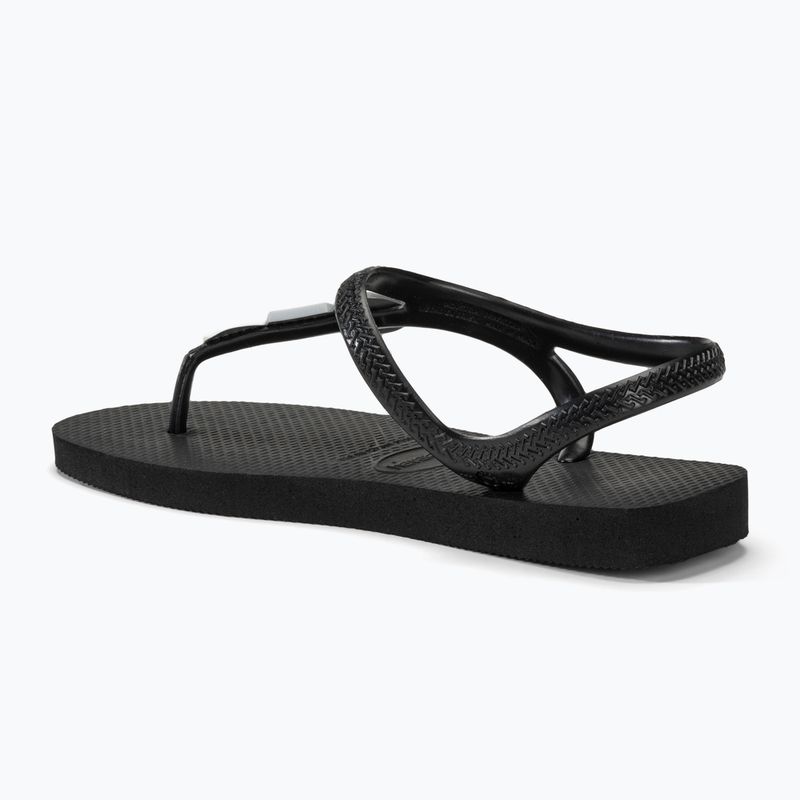 Sandały damskie Havaianas Flash Urban Plus black / black 3