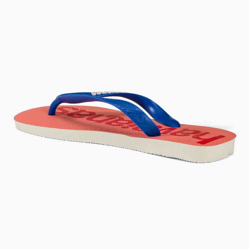 Japonki Havaianas Top Logomania 2 white 3