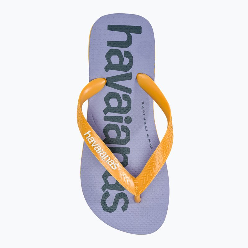 Japonki Havaianas Top Logomania 2 pop yellow 5