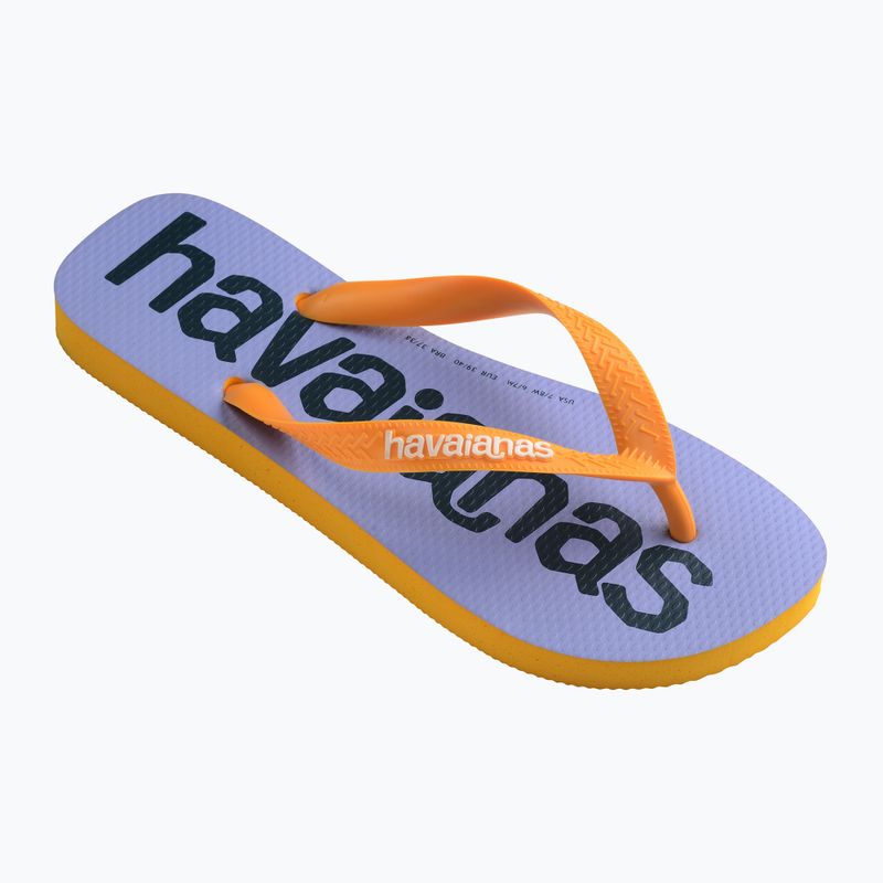 Japonki Havaianas Top Logomania 2 pop yellow 8