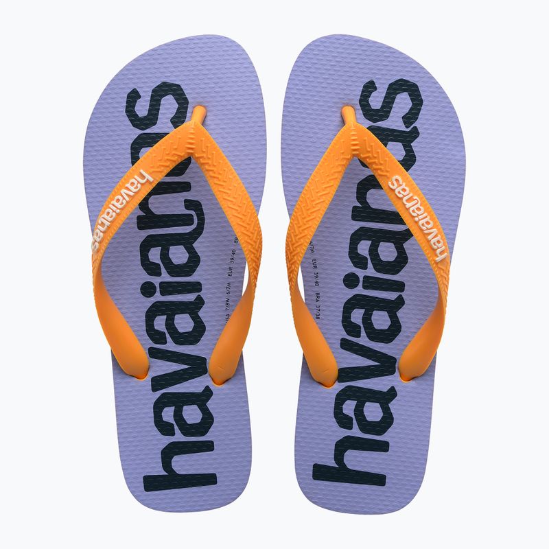 Japonki Havaianas Top Logomania 2 pop yellow 10