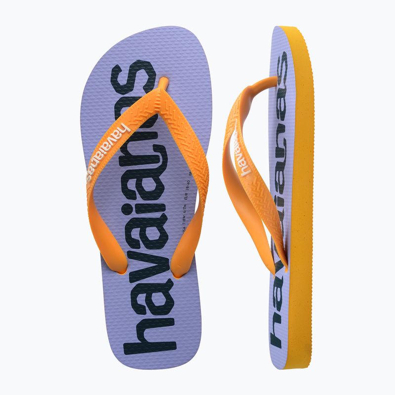 Japonki Havaianas Top Logomania 2 pop yellow 11