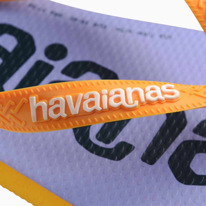 Japonki Havaianas Top Logomania 2 pop yellow 12