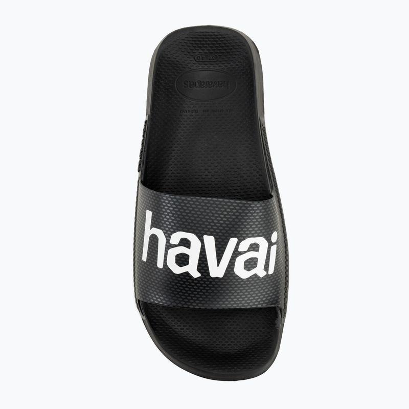 Klapki Havaianas Classic Logomania navy black 5