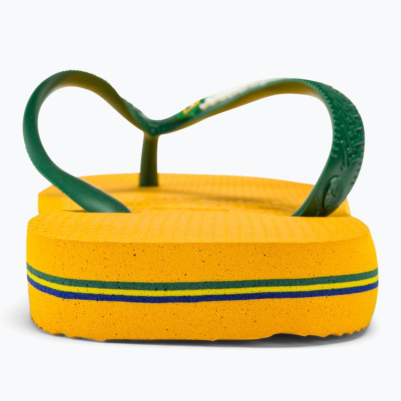 Japonki Havaianas Brasil Logo pop yellow 6