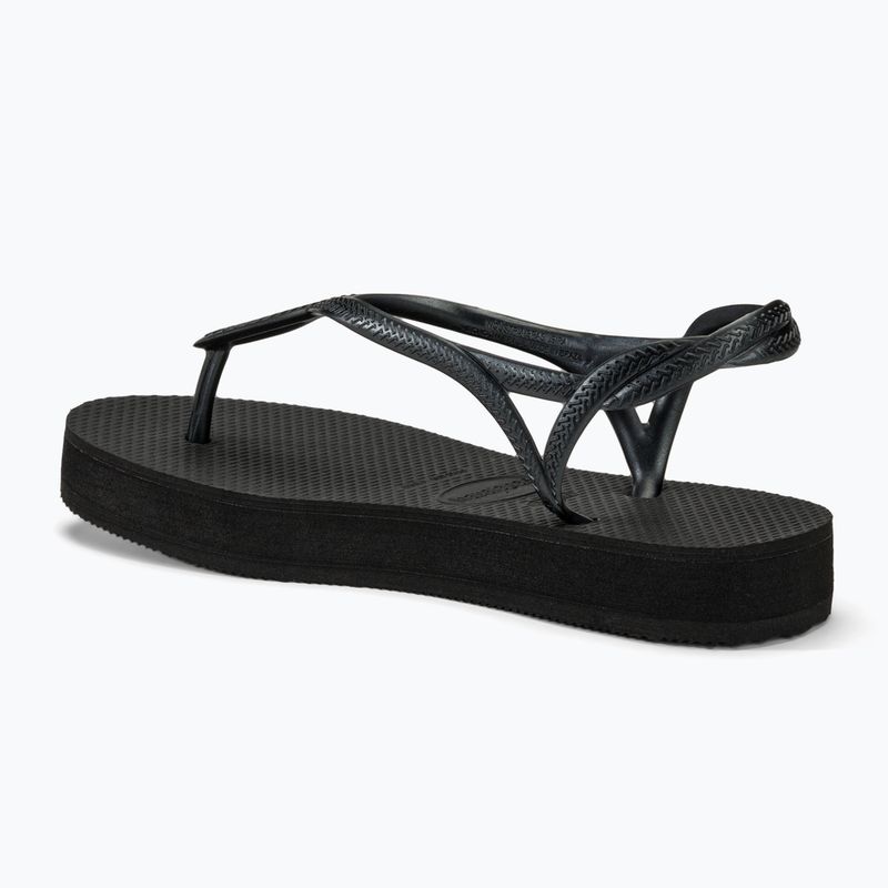 Sandały damskie Havaianas Luna Flatform black 3