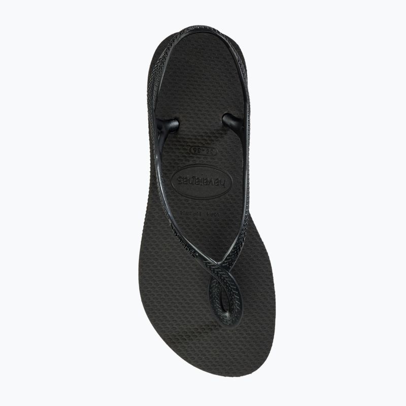 Sandały damskie Havaianas Luna Flatform black 5