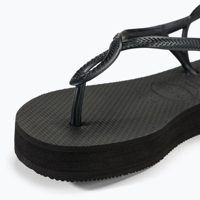 Sandały damskie Havaianas Luna Flatform black 7