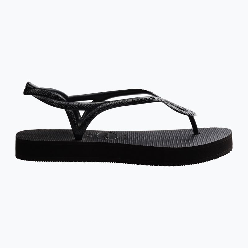 Sandały damskie Havaianas Luna Flatform black 9