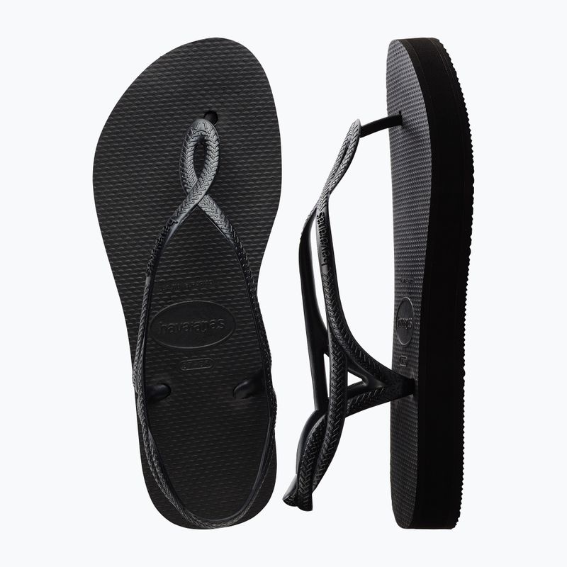 Sandały damskie Havaianas Luna Flatform black 11