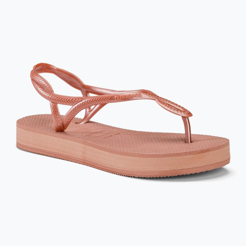 Sandały damskie Havaianas Luna Flatform crocus rose