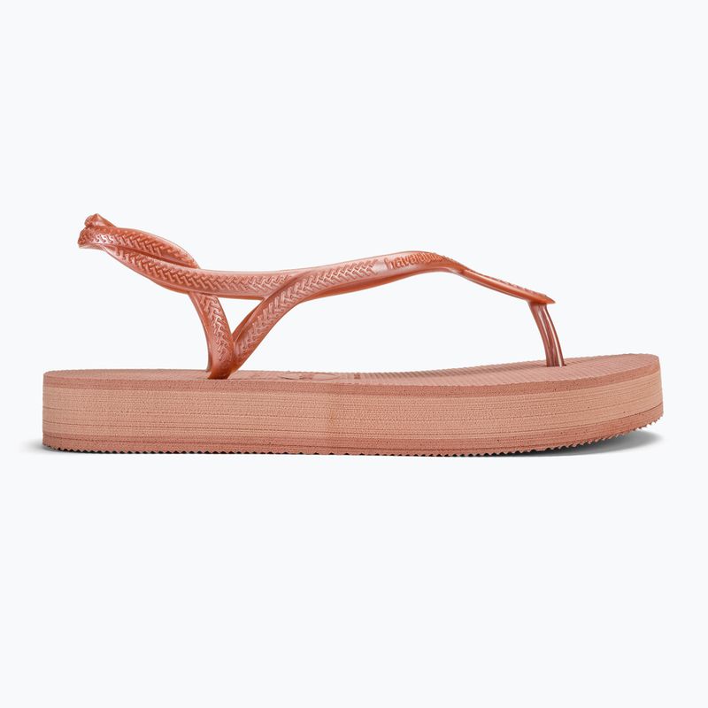 Sandały damskie Havaianas Luna Flatform crocus rose 2