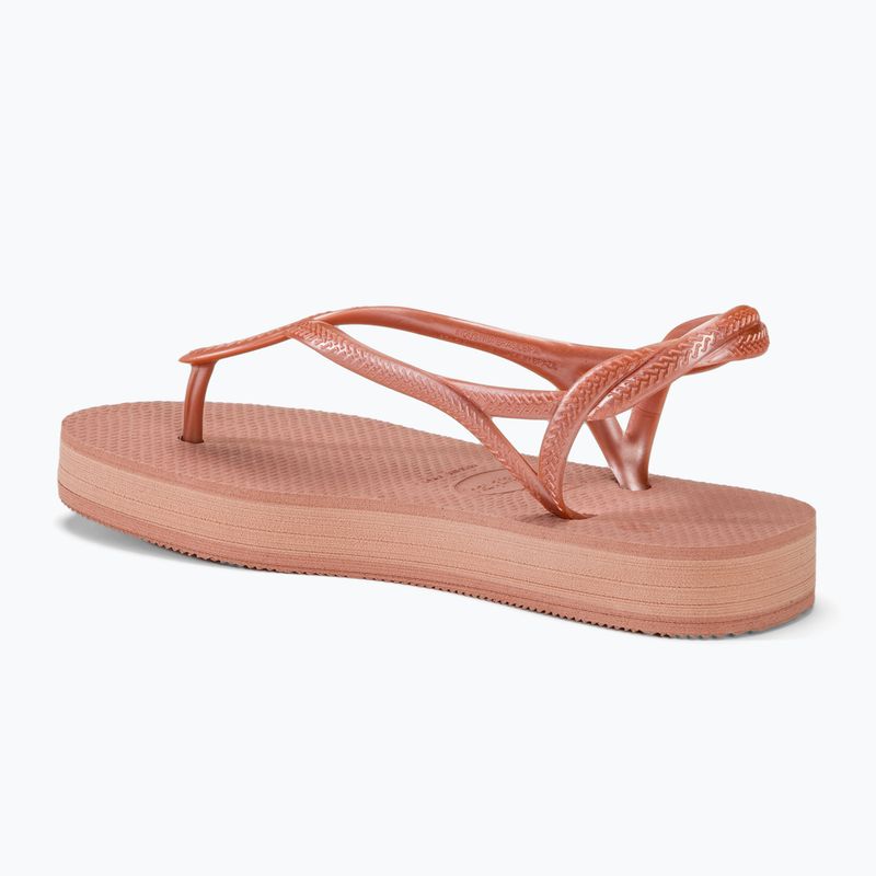 Sandały damskie Havaianas Luna Flatform crocus rose 3