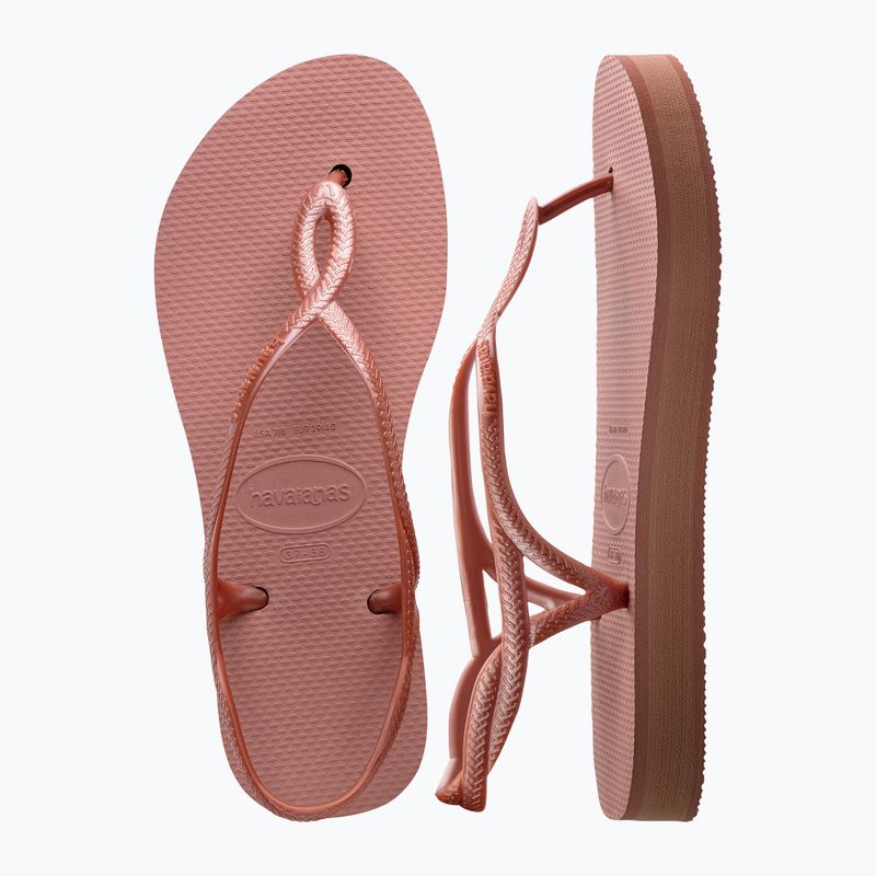 Sandały damskie Havaianas Luna Flatform crocus rose 11