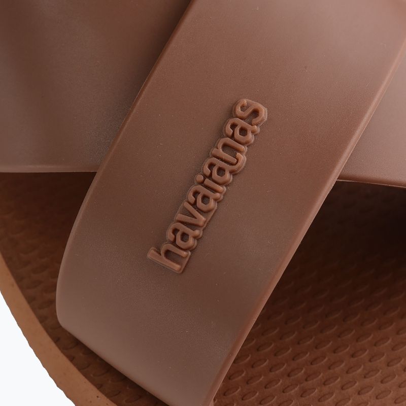 Klapki damskie Havaianas Aqua rust 6