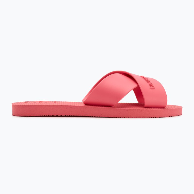 Klapki damskie Havaianas Aqua pink porcelain 2
