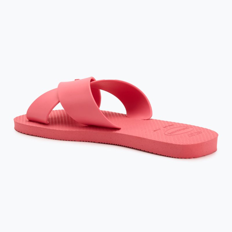 Klapki damskie Havaianas Aqua pink porcelain 3