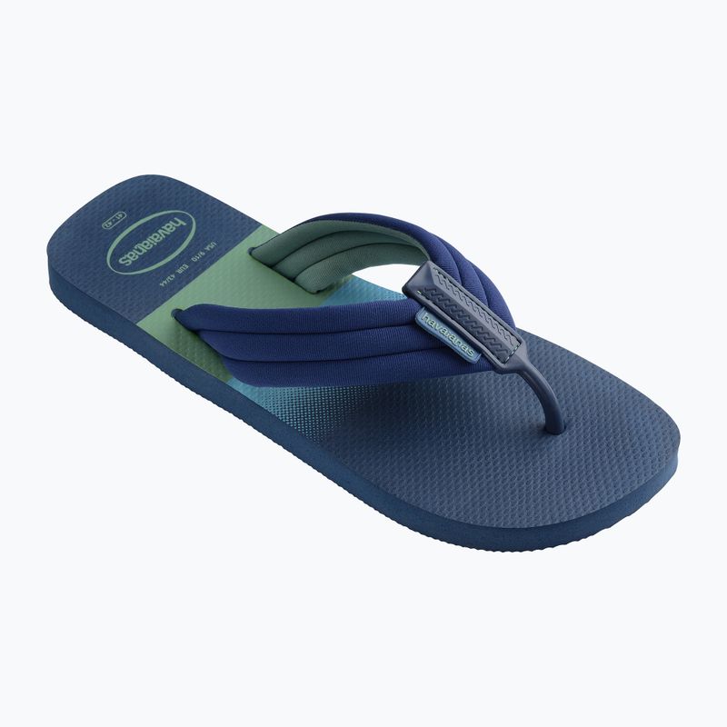 Japonki męskie Havaianas Urban Print indigo blue 8