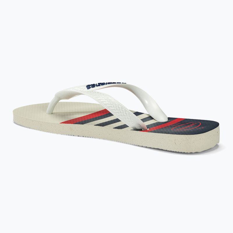 Japonki Havaianas Top Nautical white / white / navy blue 2