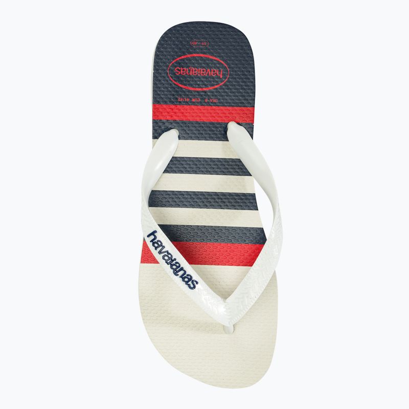 Japonki Havaianas Top Nautical white / white / navy blue 5