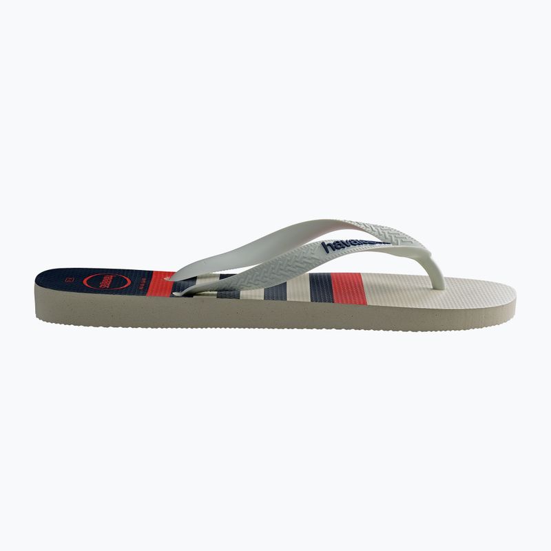 Japonki Havaianas Top Nautical white / white / navy blue 9