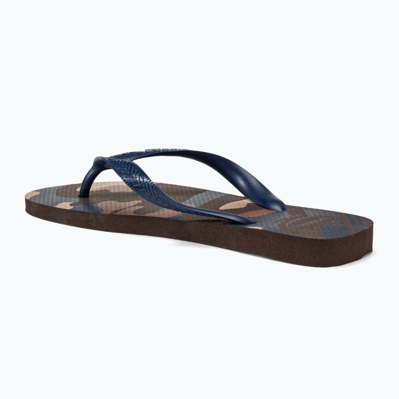 Japonki męskie Havaianas Top Camu dark brown 3
