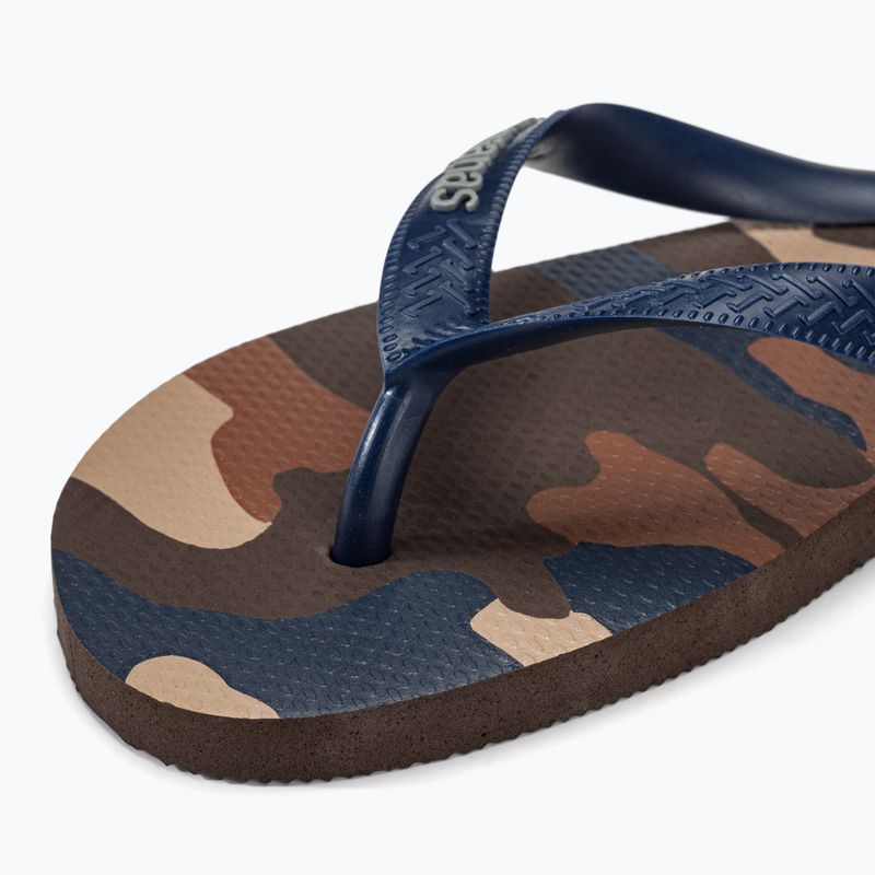 Japonki męskie Havaianas Top Camu dark brown 7