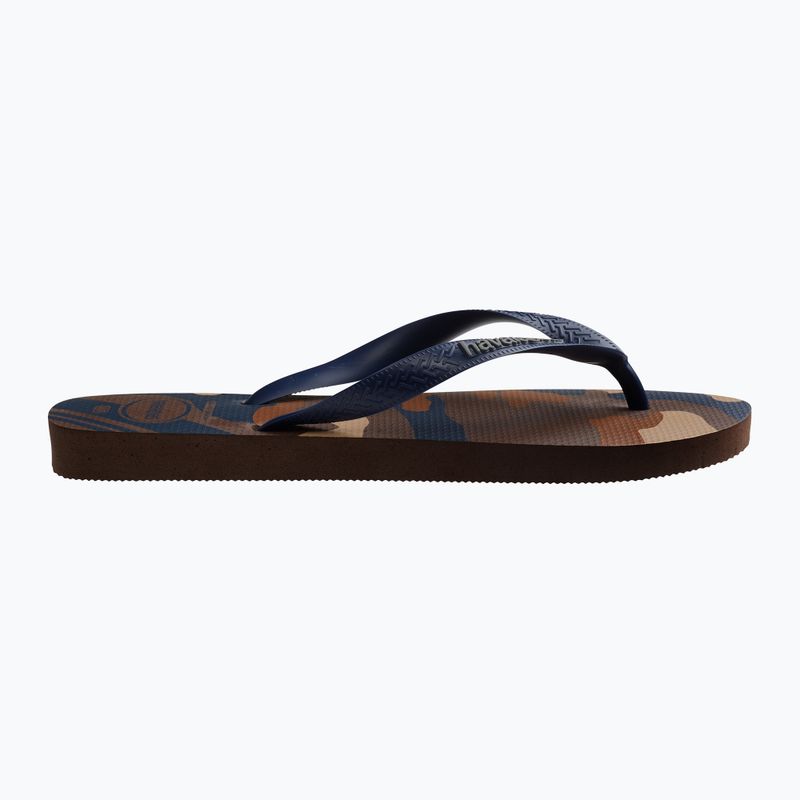 Japonki męskie Havaianas Top Camu dark brown 9